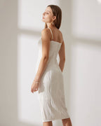 Vestido Laura™ | Elegancia sutil y textura sofisticada
