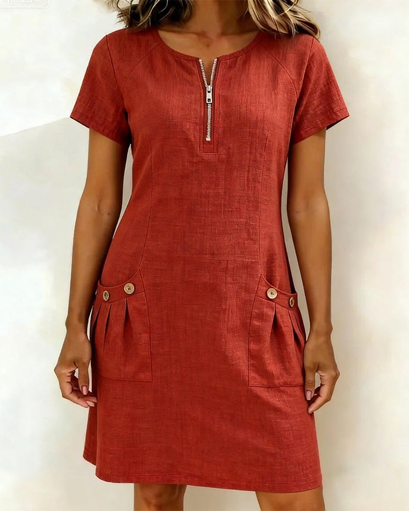 Lina™ | Vestido con elegancia natural para cada día