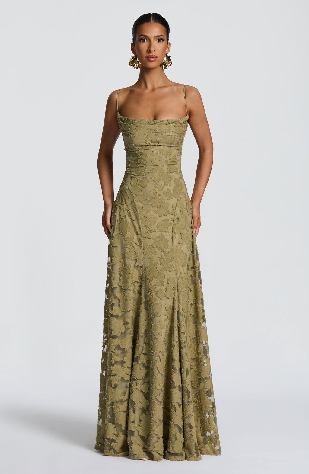 Vestido Manuela™ | Elegancia fluida con acabado sofisticado