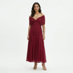 Dalma™ | Vestido Elegante Estampado y Silueta Fluida