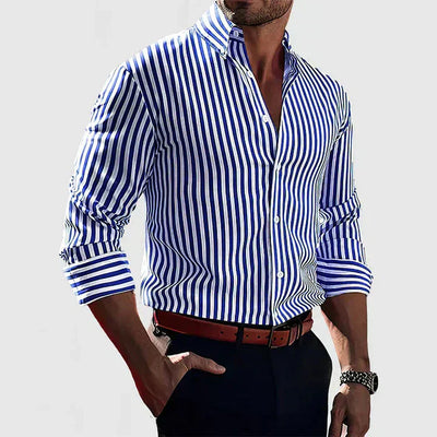ETHAN™|CAMICIA ELEGANTE A RIGHE
