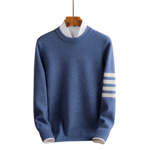 ALVARO™ | Pull en Cachemira Clásico