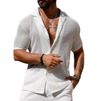 RODRIGO™  | Camisa calada de manga corta