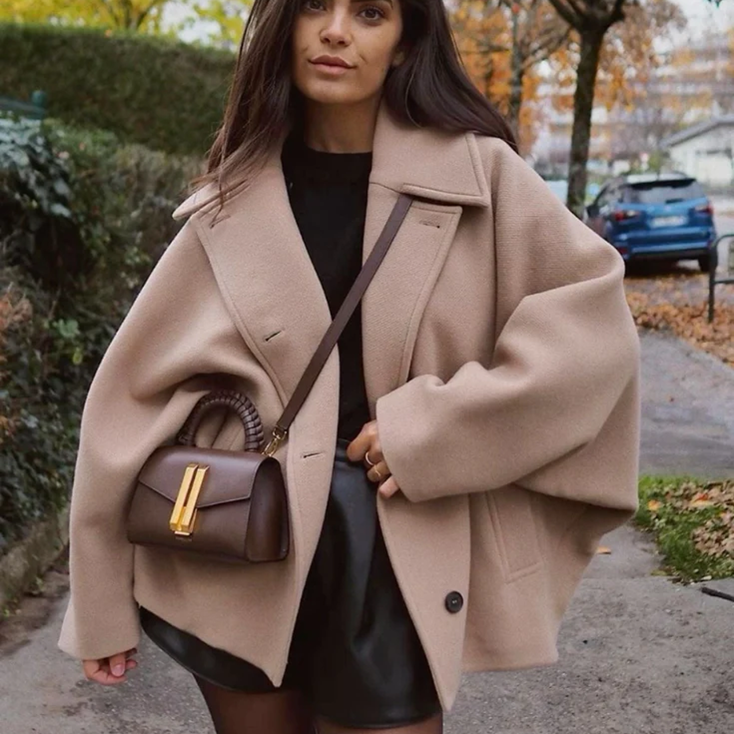 NUVANE™ | Abrigo oversize de lana