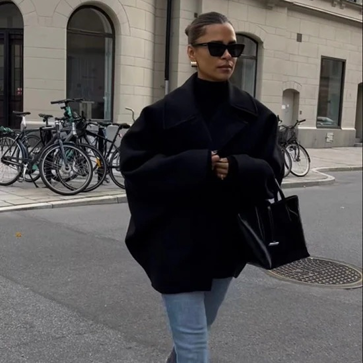 NUVANE™ | Abrigo oversize de lana