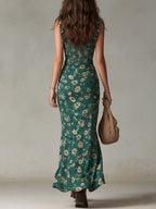 Zara | Vestito Maxi Boho Retro