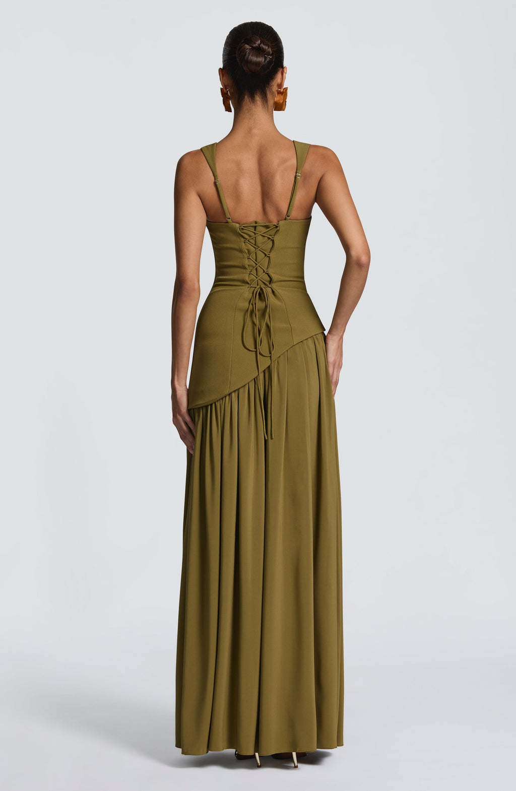 Oliva - Vestido Maxi Elegante