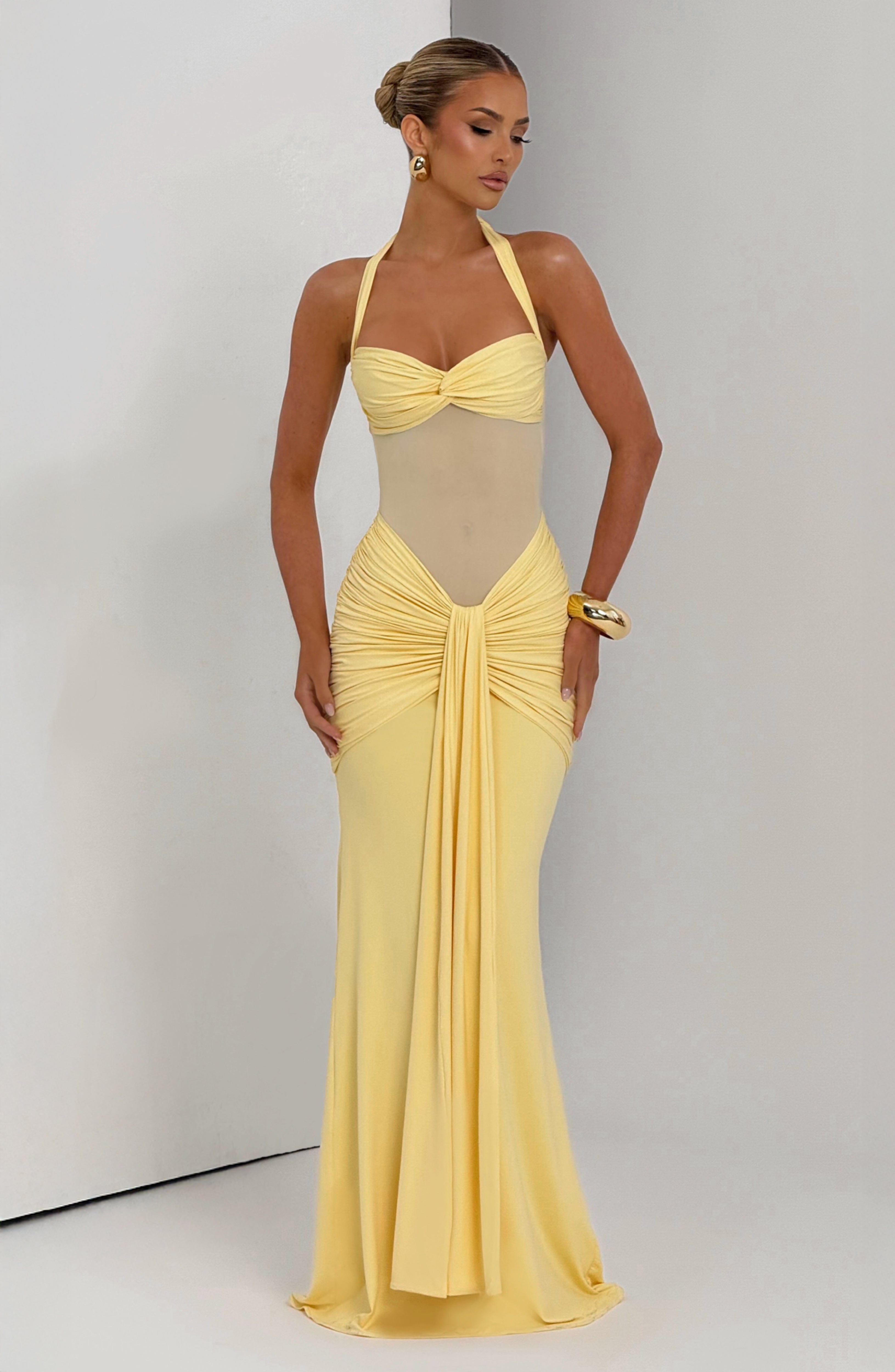 Vestido Yolanda™ | Elegancia esculpida con efecto drapeado