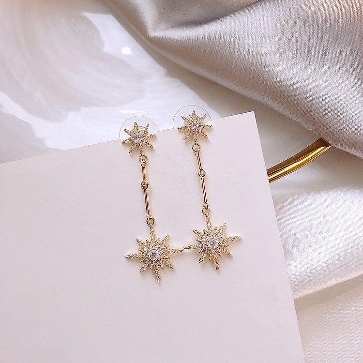 Celestial Star Earrings